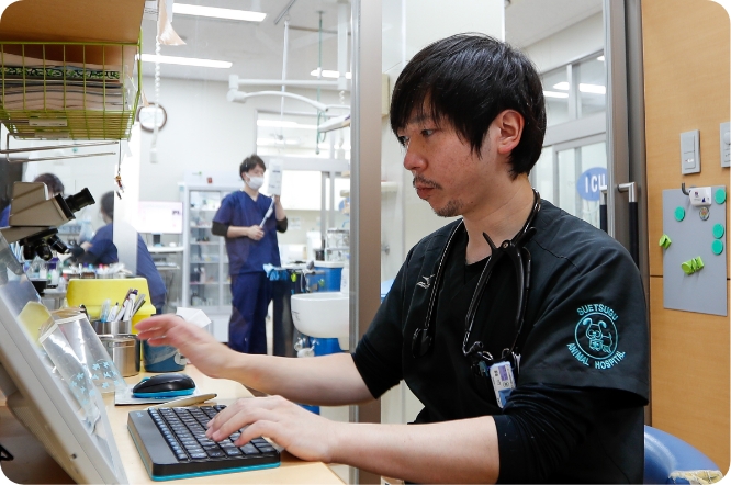 電子カルテへの入力