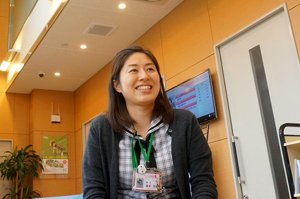 橋本奈苗(受付)復帰のお知らせ