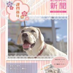 すえつぐ動物病院新聞新年号（第10号）ができました