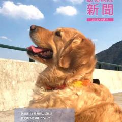 すえつぐ動物病院新聞2019年４月号（第11号）ができました